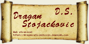 Dragan Stojačković vizit kartica